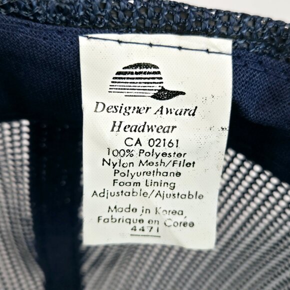 Vintage 80s CN Rail Trucker Hat Classic Cap Mountain Region Rail Maintenance CNR - Picture 9 of 12